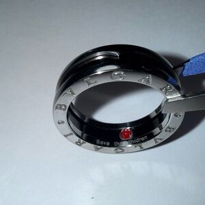 Authentic BVLGARI SAVE THE CHILDREN RING- Size 59- Unisex❗️